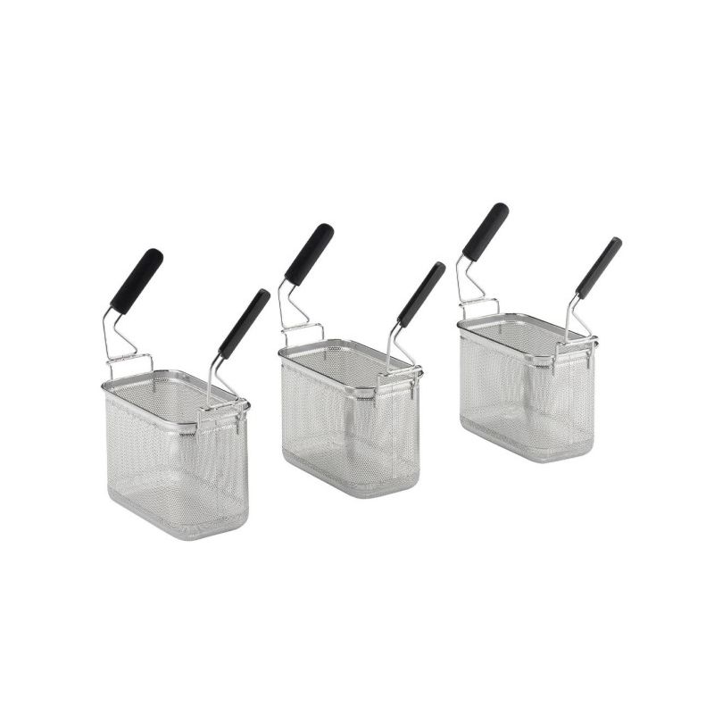 Set 3 paniers 40 Lt (3x GN 1/3) pour cuiseur à pâtes