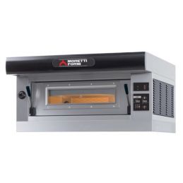 Four à pizza Série P Amalfi 1 chambre large 6 pizzas Ø 30 cm, MORETTI FORNI