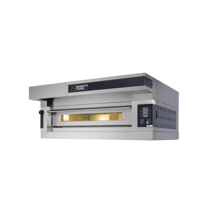 Four à pizza à sole Série S 1 chambre 12 pizzas Ø30 cm ou 4 plaques 600x400
