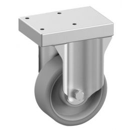 Roues en acier inox Ø 100 mm (2 pièces)