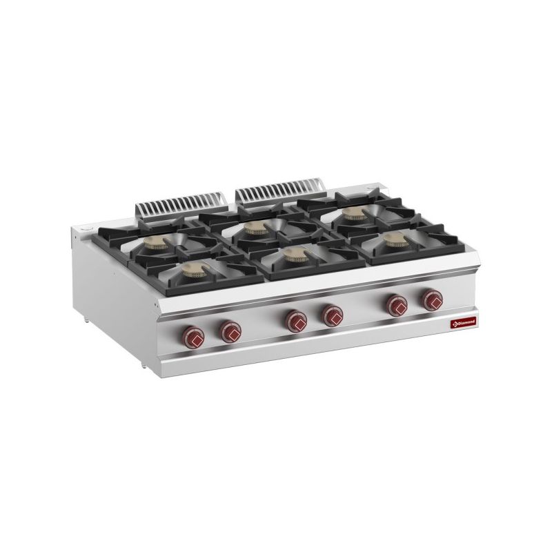 Cuisinière gaz 6 feux vifs -Top-