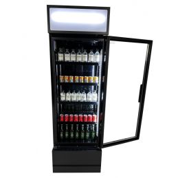Réfrigérateur porte en verre avec canopy 360l