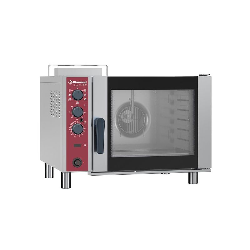 Four gaz à convection, 6x GN 1/1, humidificateur automatique