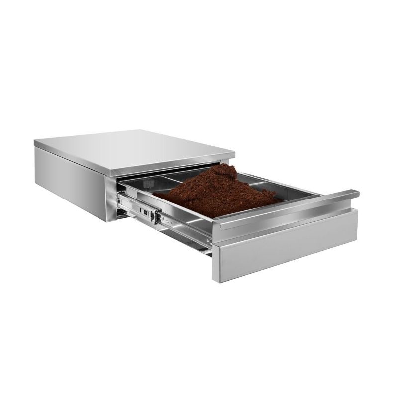 Tiroir à marcs de café - Individuel - 410x490x140mm - avec racloir