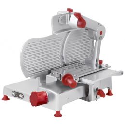 Trancheuse Domina comme coupeuse verticale - 300 Watt - Couteau : Ø 350mm - Avec bras de serrage