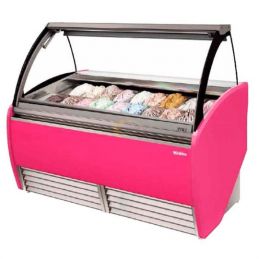 Vitrine à glace 14 bacs - Infrico - VAR 12 H ROSE