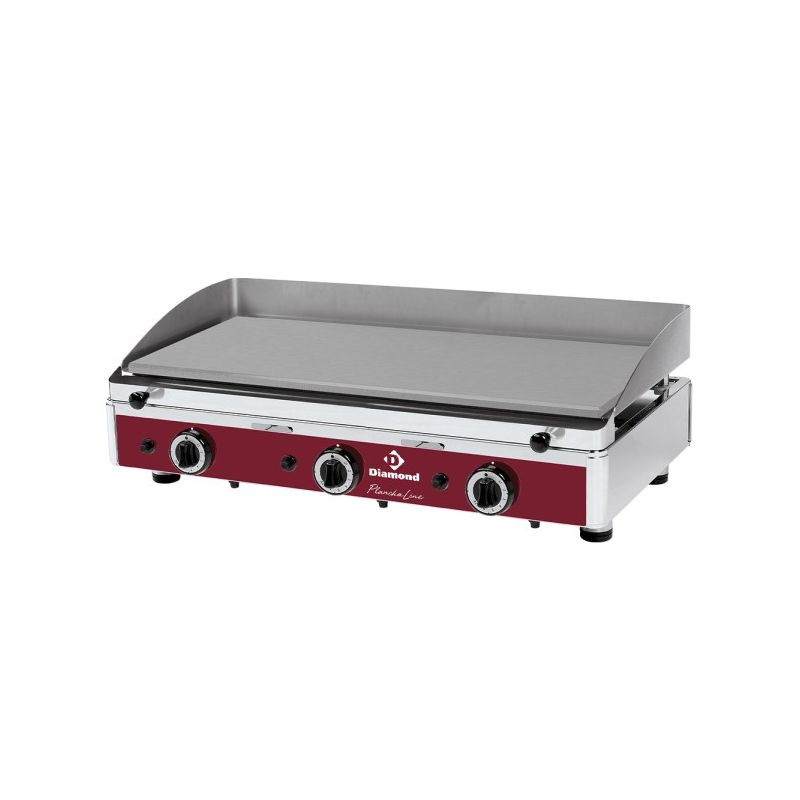 Plaque de cuisson lisse, gaz