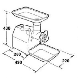 Berkel Hachoir à viande TS12E Enterprise