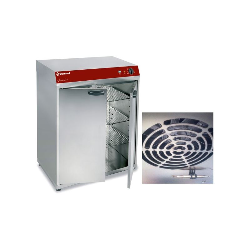 Armoire chauffante ventilée à 2 portes - Diamond Europe