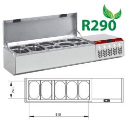 Structure réfrigérée GN...