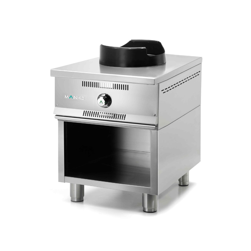 Wok économique, mainho 1 brûleur