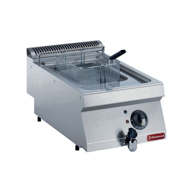 Friteuse électrique, cuve en "Y" 7 litres, élément extérireur -TOP-