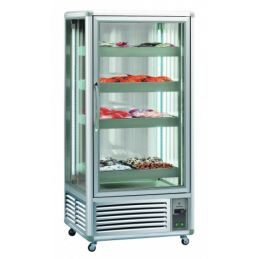 VITRINE EXPOSITION NÉGATIVE 4 FACES VITREES