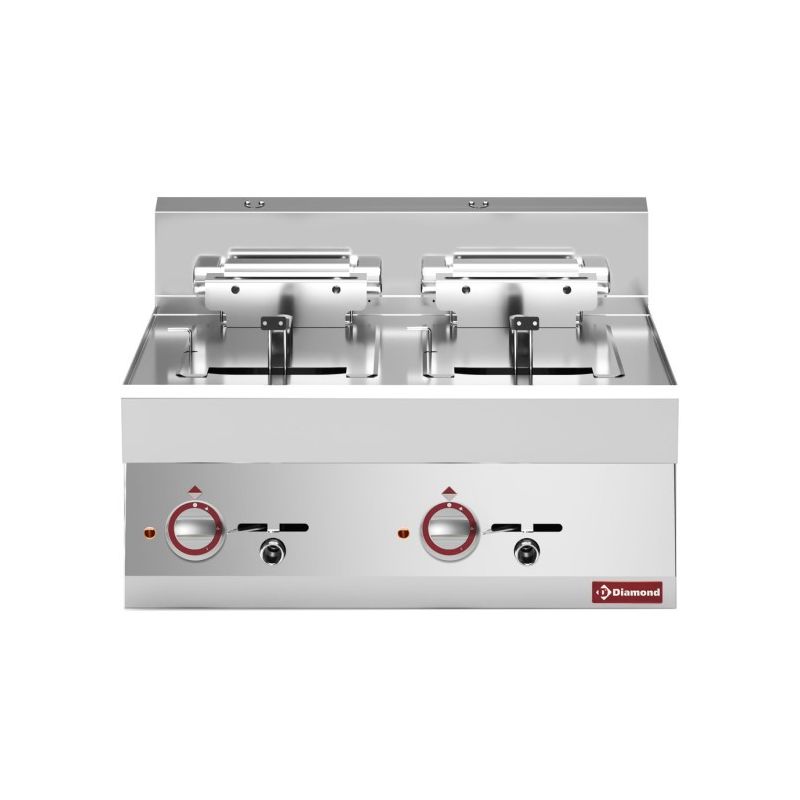 Friteuse S-Powerful, électrique, 2x 10 lt. -TOP-