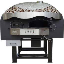 FOUR ROTATIF À BOIS POUR PIZZAS