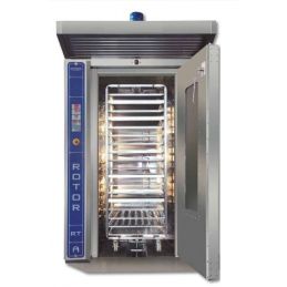 FOUR Rotatif double chariots 600X800mm ALDEGHERI VUE INTERIEUR