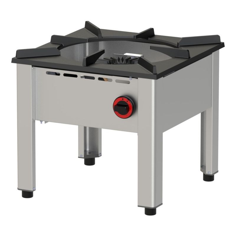 Réchaud bas à gaz, 1 feu (13Kw)