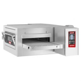 Four convoyeur électrique à tunnel ventilé largeur de tapis 80 cm, Zanolli