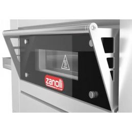 Four convoyeur électrique à tunnel ventilé largeur de tapis 80 cm, Zanolli