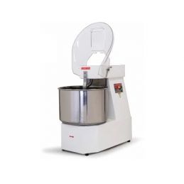Pétrin à spirale pour pizzas 2 vitesses avec cuve 64 litres, Zanolli