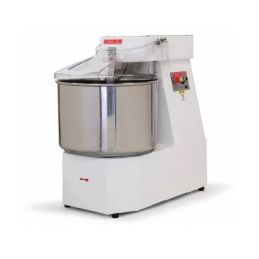 Pétrin à spirale pour pizzas 2 vitesses avec cuve 64 litres, Zanolli
