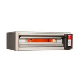Four électrique digital pour pizzas et gastronomie 1 chambre 6 pizzas 33 cm, Zanolli