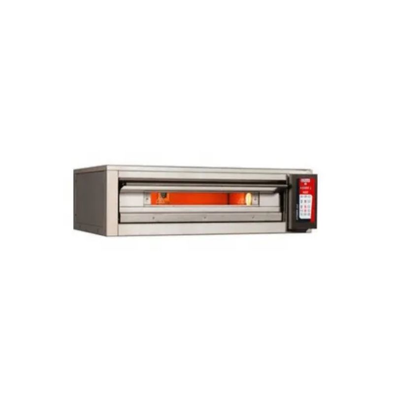 Four électrique digital pour pizzas et gastronomie 1 chambre 6 pizzas 33 cm, Zanolli