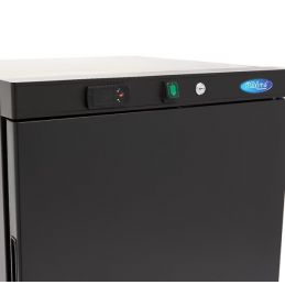 Congélateur - 200 L - 2 étagères fixes - noir