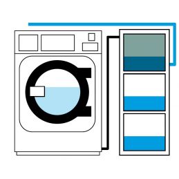 FAGOR Système de récupération d'eau à 3 réservoirs WREC-80 T3