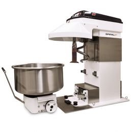 Pétrin à spirale avec cuve amovible