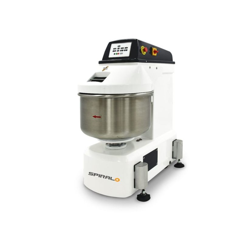Pétrin à spirale capacité 80 kg 250 trs/min