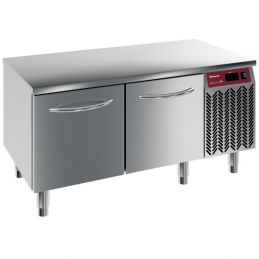 Soubassement réfrigéré, 2 tiroirs GN 1/2 + 1/3-h200 mm