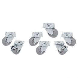 Kit 7 Roues inox pour tables