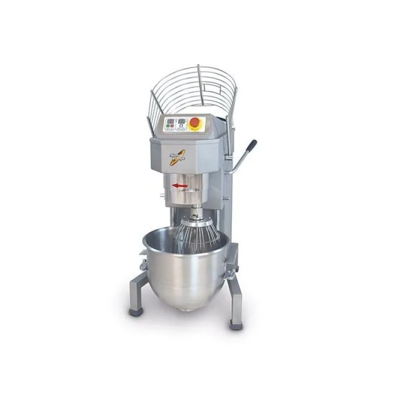 Batteur mélangeur inox à poser digital boulangerie 10 vitesses - 10 l