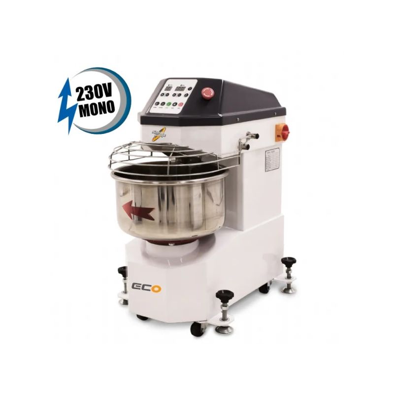 Pétrin à spirale monophasé boulangerie 8 kg - 1.3 kw Sinmag