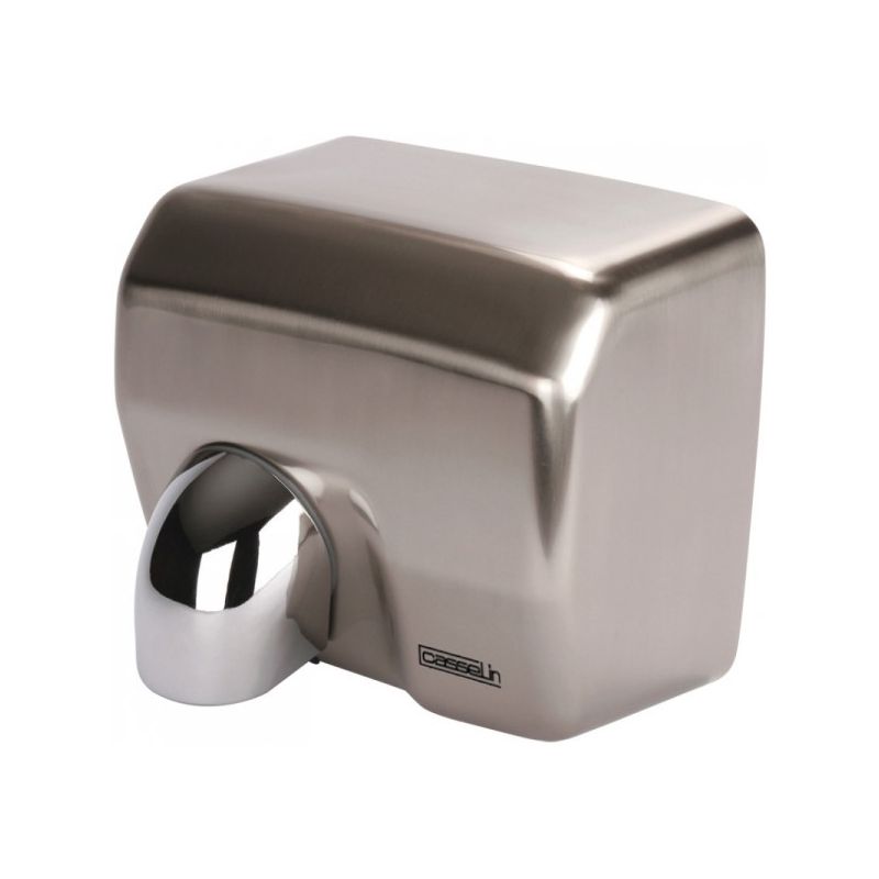 Sèche-mains Mural Blanc ou INOX à Bec