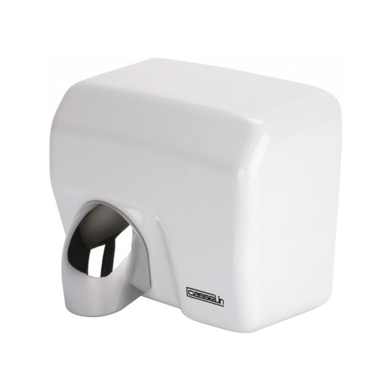 Sèche-mains Mural Blanc ou INOX à Bec