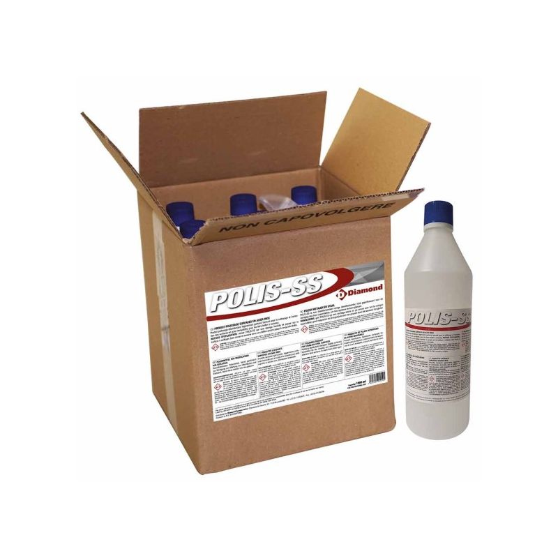 Produit polissage surface en acier inox 4 FL. x 1 KG