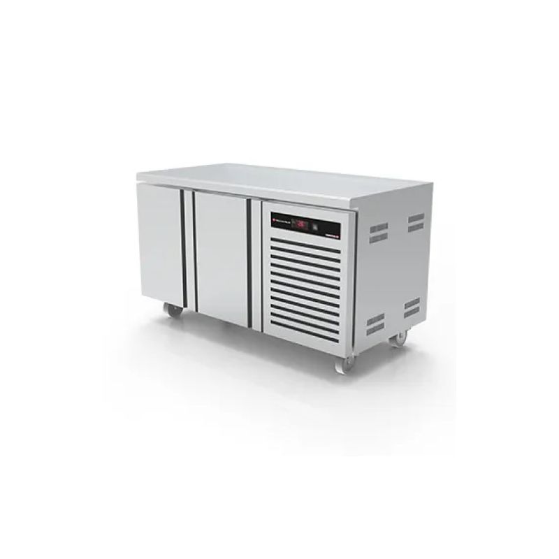 Desserte réfrigérée centrale inox