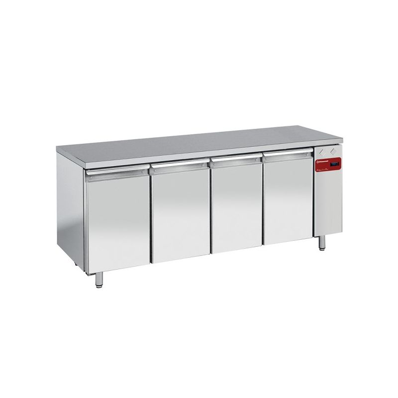 Table de congélation, ventilée, 4 portes