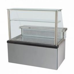 Comptoir réfrigéré statique avec étagère