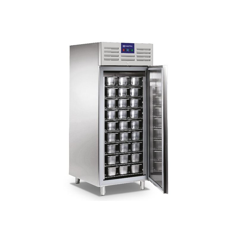 Congélateur de crème glacée pour 54 bacs, -10°/-30°c