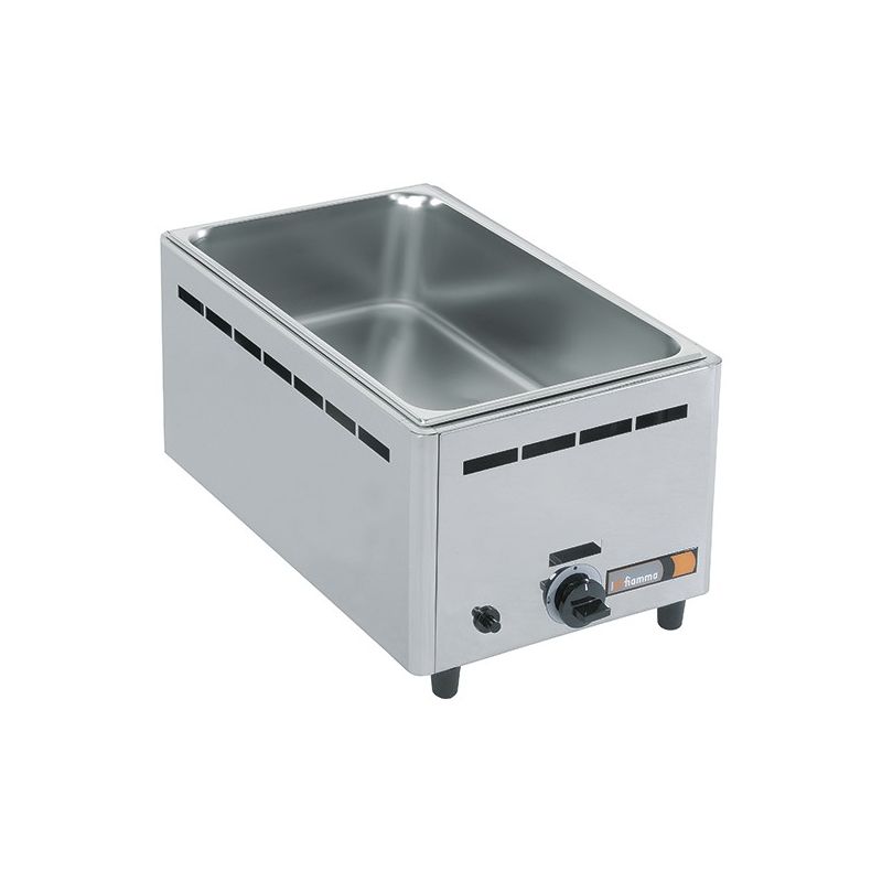Bain-marie gaz de table, 1 cuve GN h150 mm