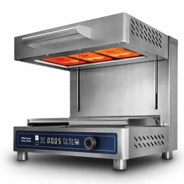 Salamandre électrique avec plafond mobile GN 1/1 haute performance avec Cook&Hold, timer, digital