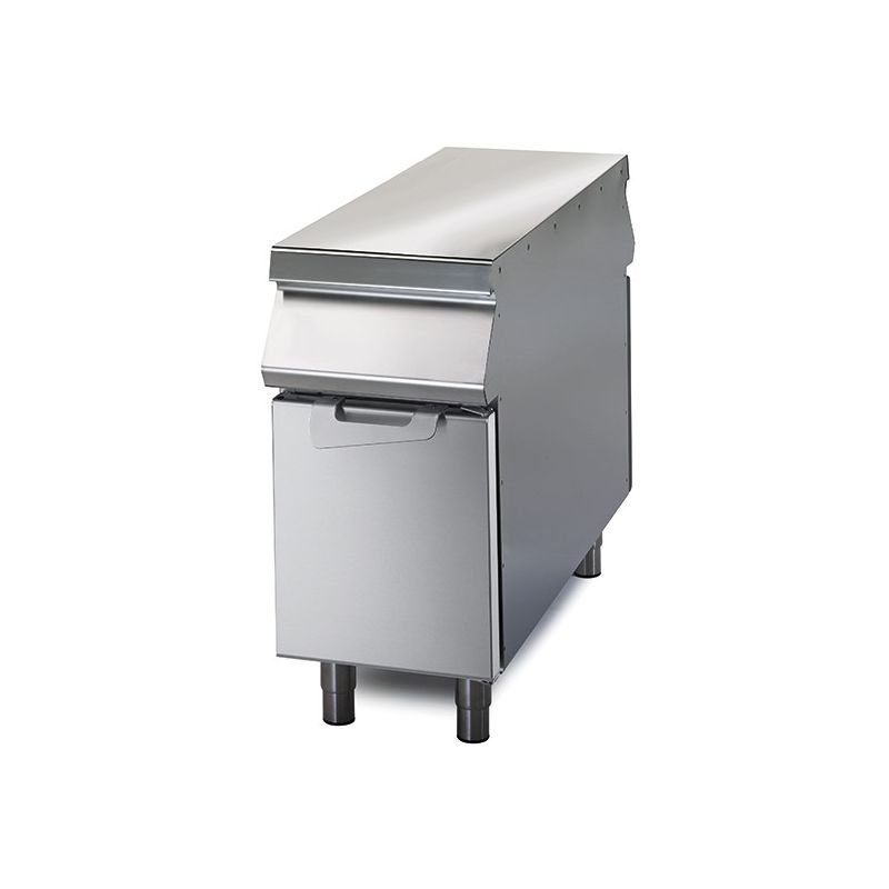 Elément neutre sur coffre avec porte, 1 tiroir sur le côté avec porte