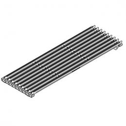 Grillade réversible en fonte pour viande et poisson