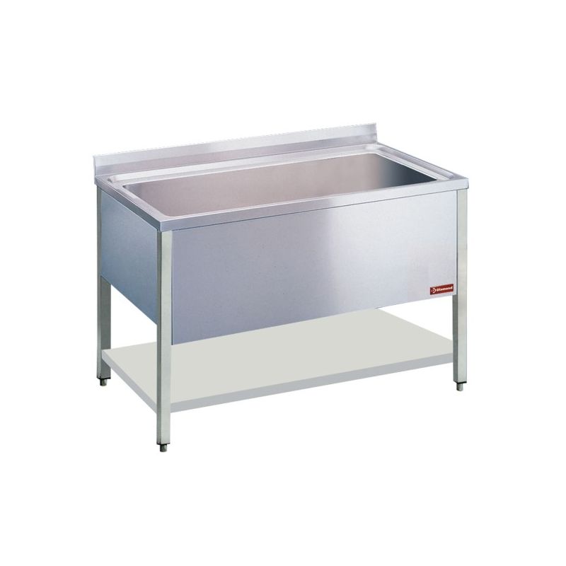 Plonge 1 cuve 1060x500xh400