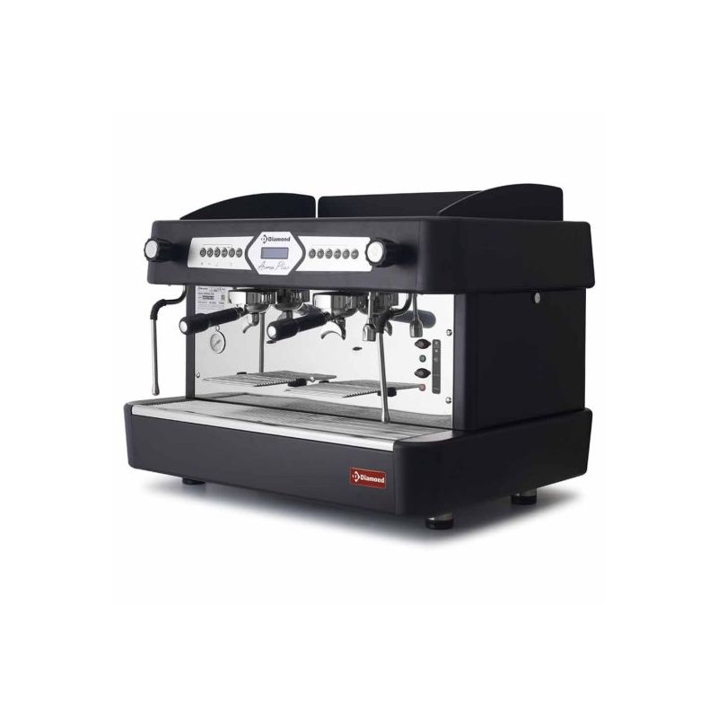 Machine à café 2 groupes, automatique (avec display) - NOIR