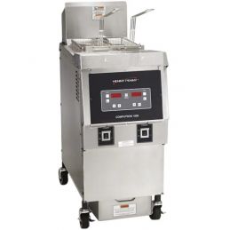 Friteuse électrique haut rendement 27 l - 14 kw - 441x949x1118