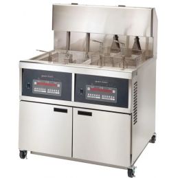 Friteuse électrique haut rendement 2 x 36 l - 44 kw - henny penny